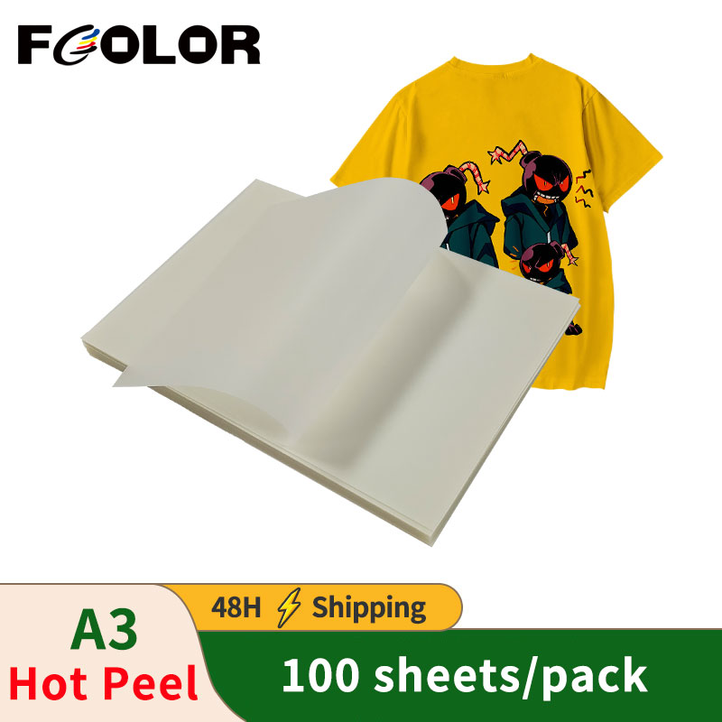 100PCS A3 DTF PET Film Matte H - Dtf Hot Peel Film review and price
