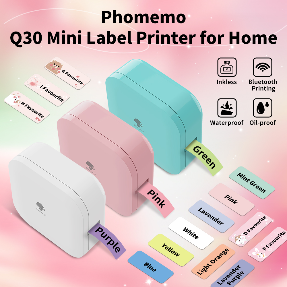 Phomemo Q30 Wireless Thermal L - Commercial Printing Labels review and price