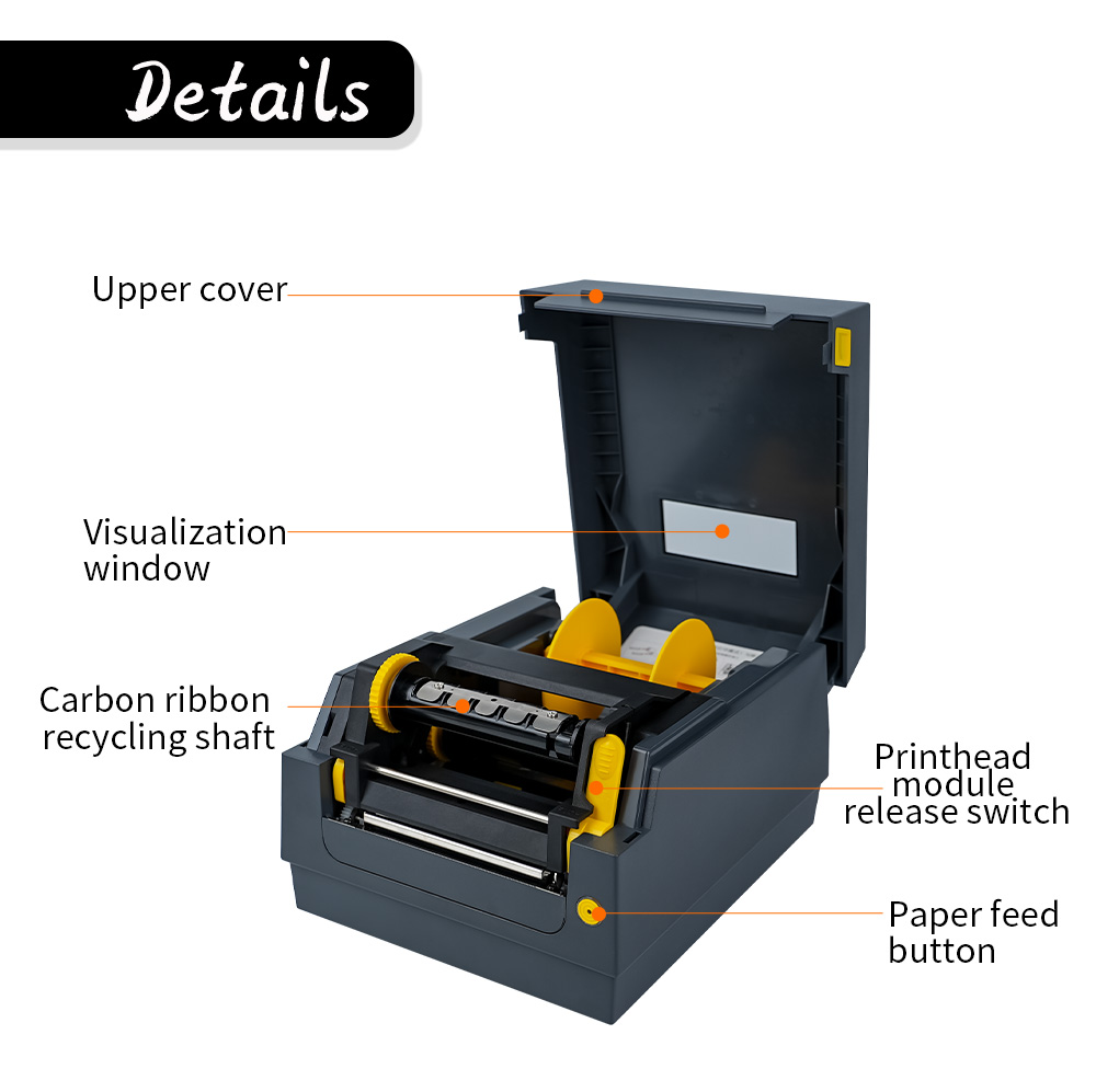 Factory price 300dpi/600dpi he - Commercial Ribbon Printing Machine review and price
