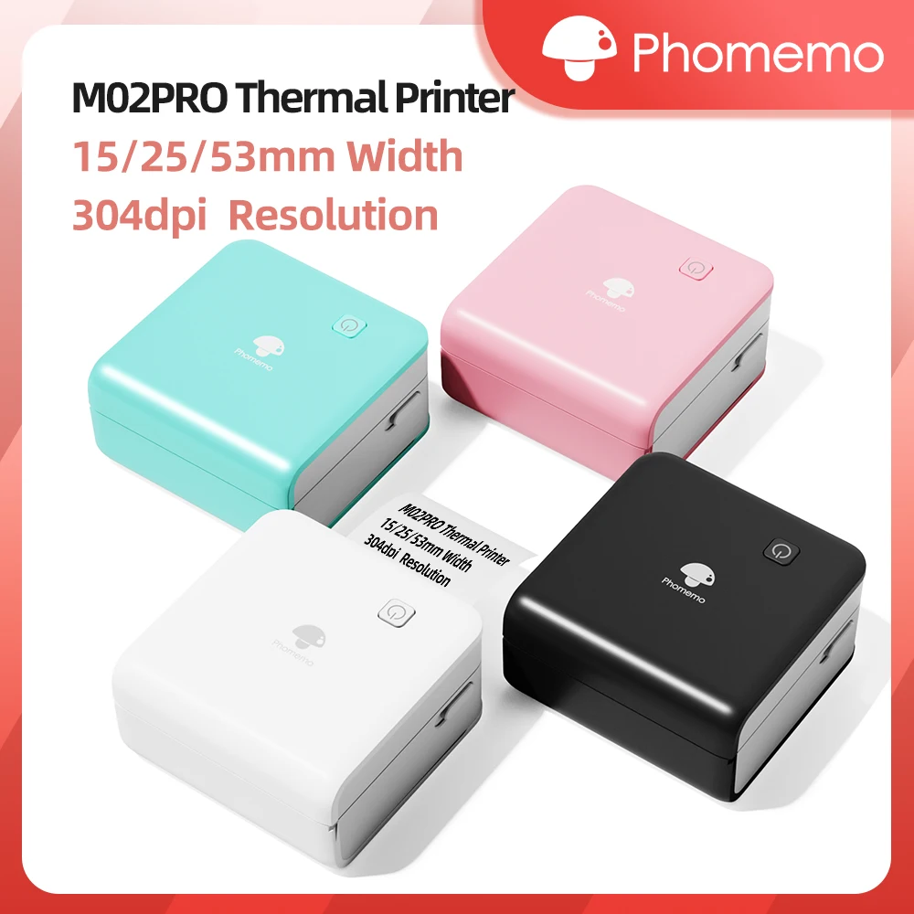 Phomemo M02Pro Mini Portable P - Commercial Printing Labels review and price