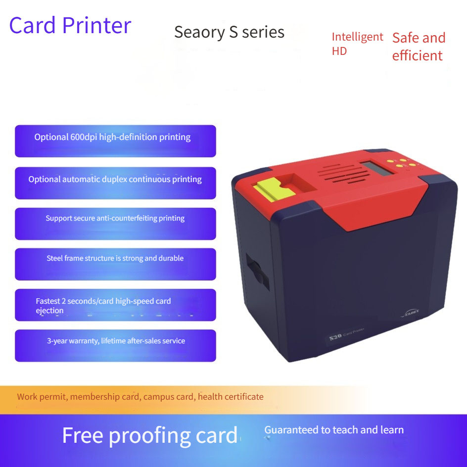 ID PVC Card Printer Machine Ma - Commercial Ribbon Printing Machine review and price
