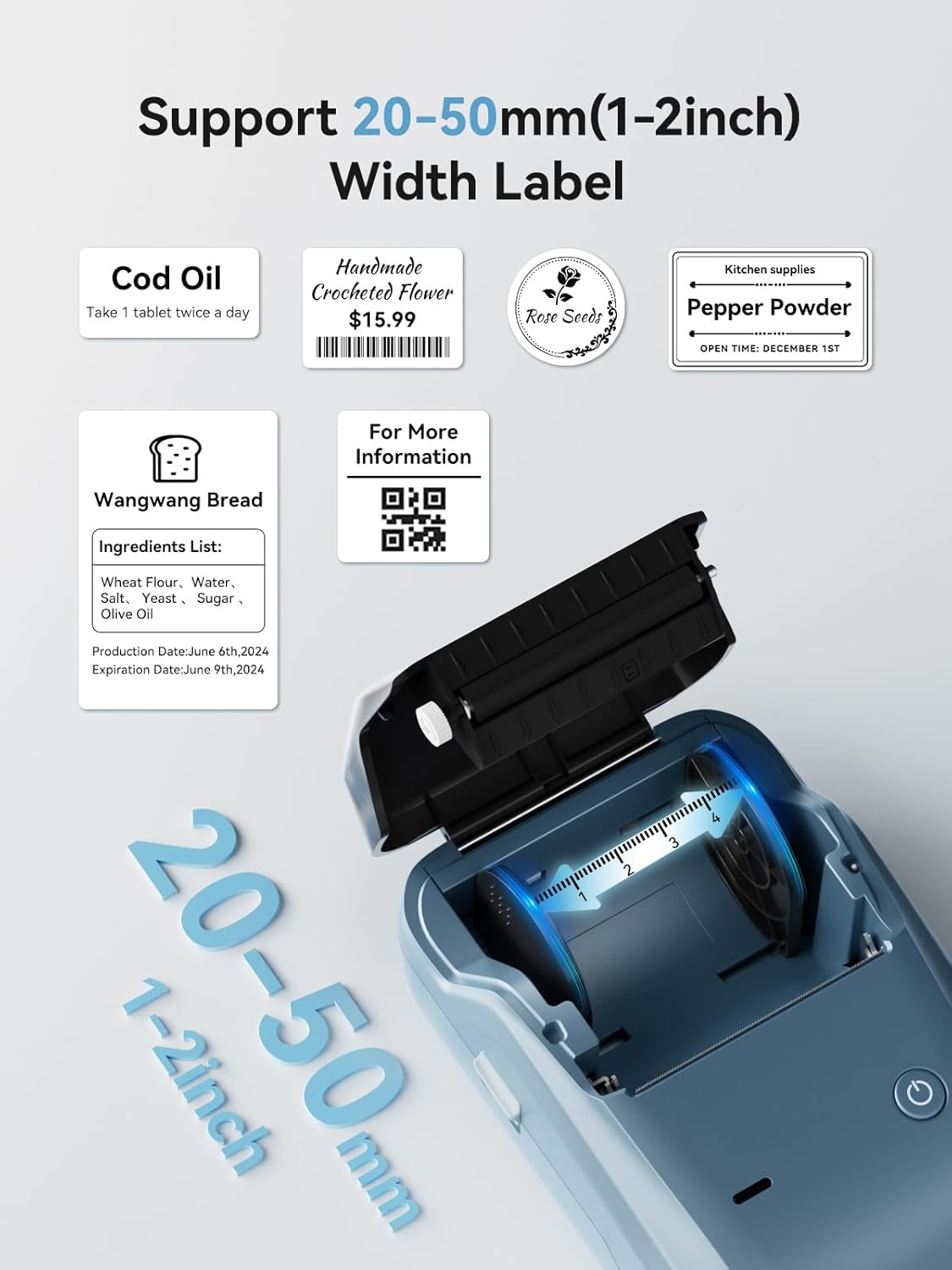 Niimbot B1 Printer Thermal Blu - Commercial Printing Labels review and price