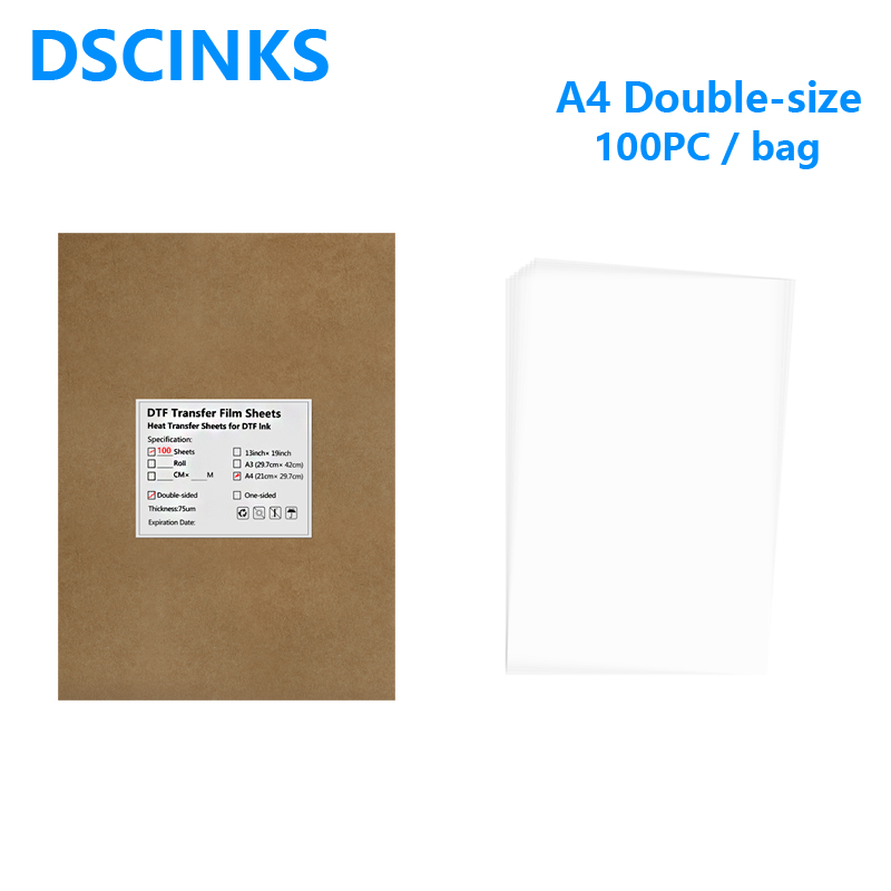 100PC A4 Textile T-Shirt Print - Dtf Hot Peel Film review and price