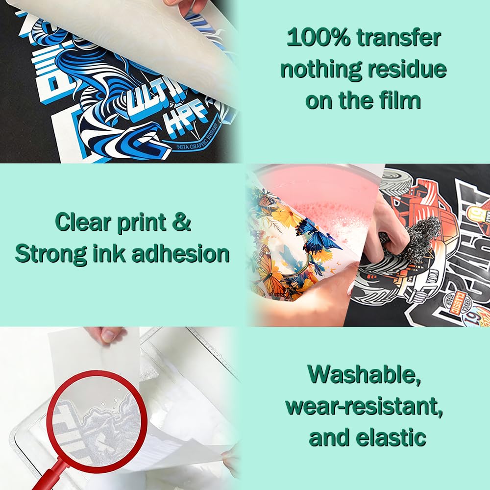 HONGCAI 30 sheets A4 DTF Trans - Dtf Hot Peel Film review and price