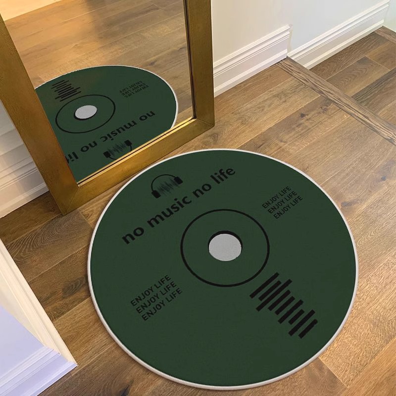 Vinyl Record Pattern Round Car - Commercial Vinyl Printing Machine review and price