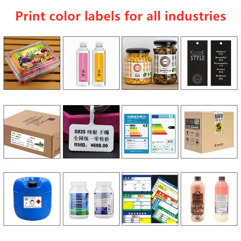 Full Color Label Printer For E - Commercial Printing Labels review and price