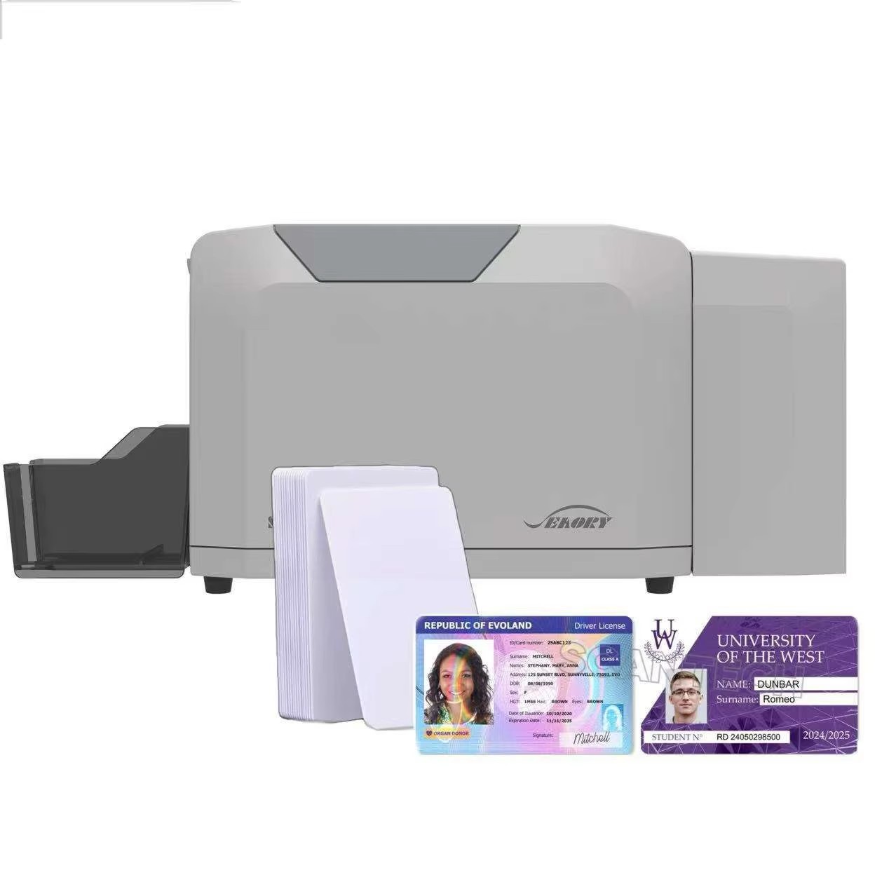 Seaory S28 Plastic PVC ID Card - Commercial Ribbon Printing Machine review and price